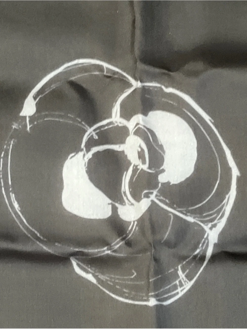 CHANEL icon motifs silk scarf with original packaging tags